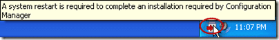 ConfigMgr Pending Restart Notification on WinXP