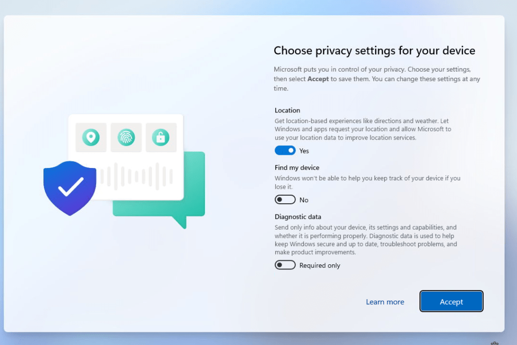 After the autopilot device preparation enrollment the oobe still prompts us to configure the privacy settings for your device. We want to hide the privacy settings just like we could with autopilot