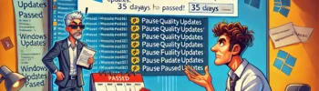 Windows Update Paused 35 days