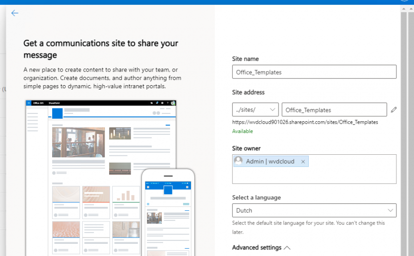 Deploying Office Templates Intune Sharepoint Onedrive