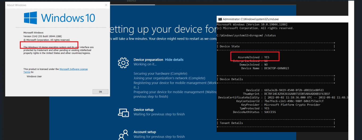 Autopilot PreProvisioning Technical Flow V2 Intune