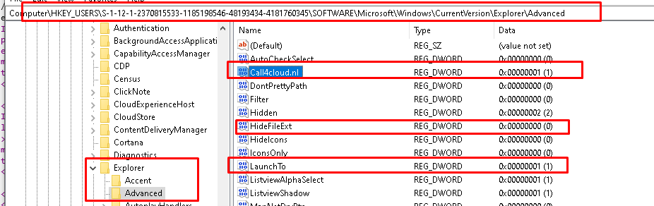 the admx with the converted registry settings was indeeed succesfully deployed to the device