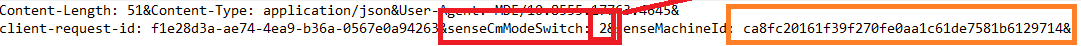 sensecmmodeswitch telling the service it needs to be a v1 or v2 mde attach