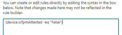 Device.istpmattested -eq "false" 