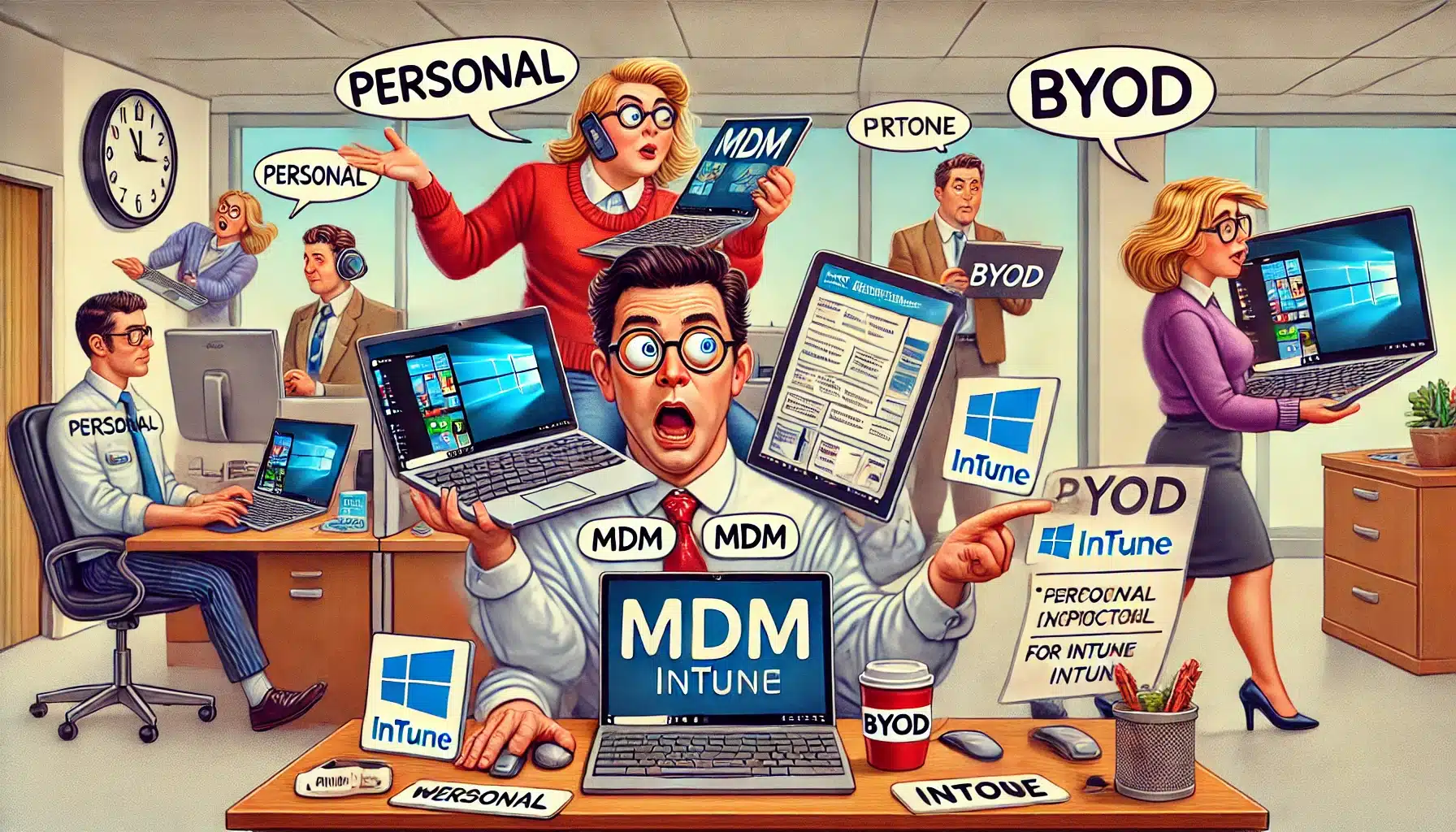 MDM vs. MAM | Personal vs. Corporate Intune Devices