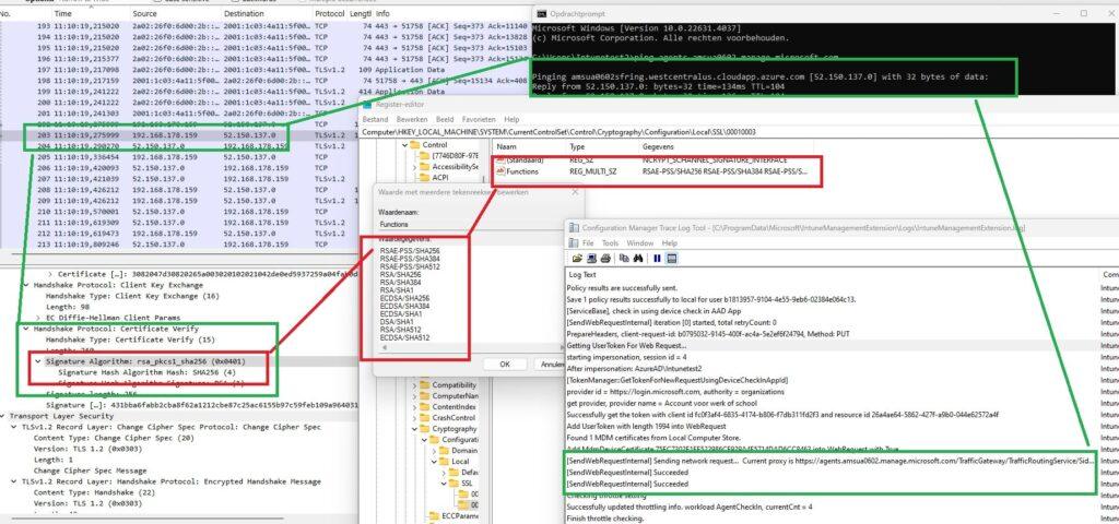 the elusive Certificate Verify step had returned, and this time, it was using rsa_pkcs1_sha256 instead of the troublesome RSA-PSS.